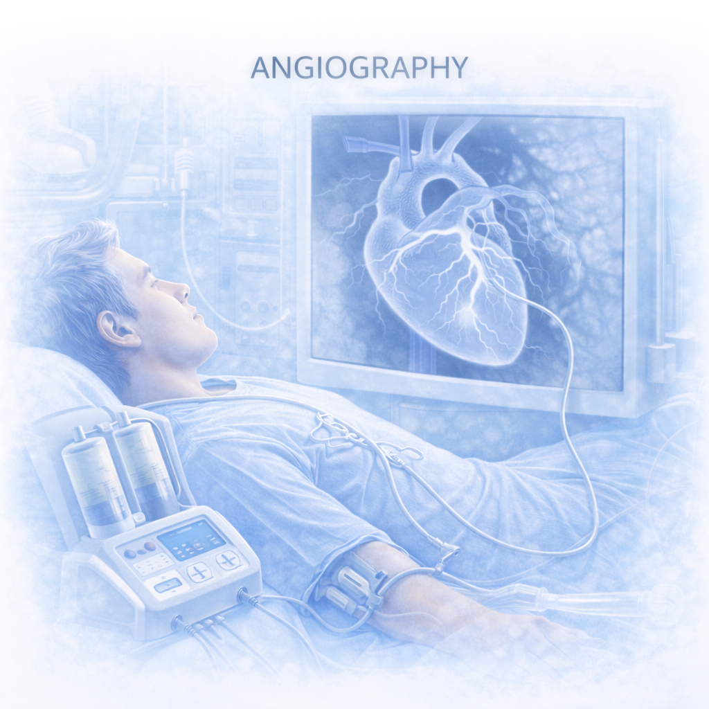 Angiography Heart Diagnostic Procedure