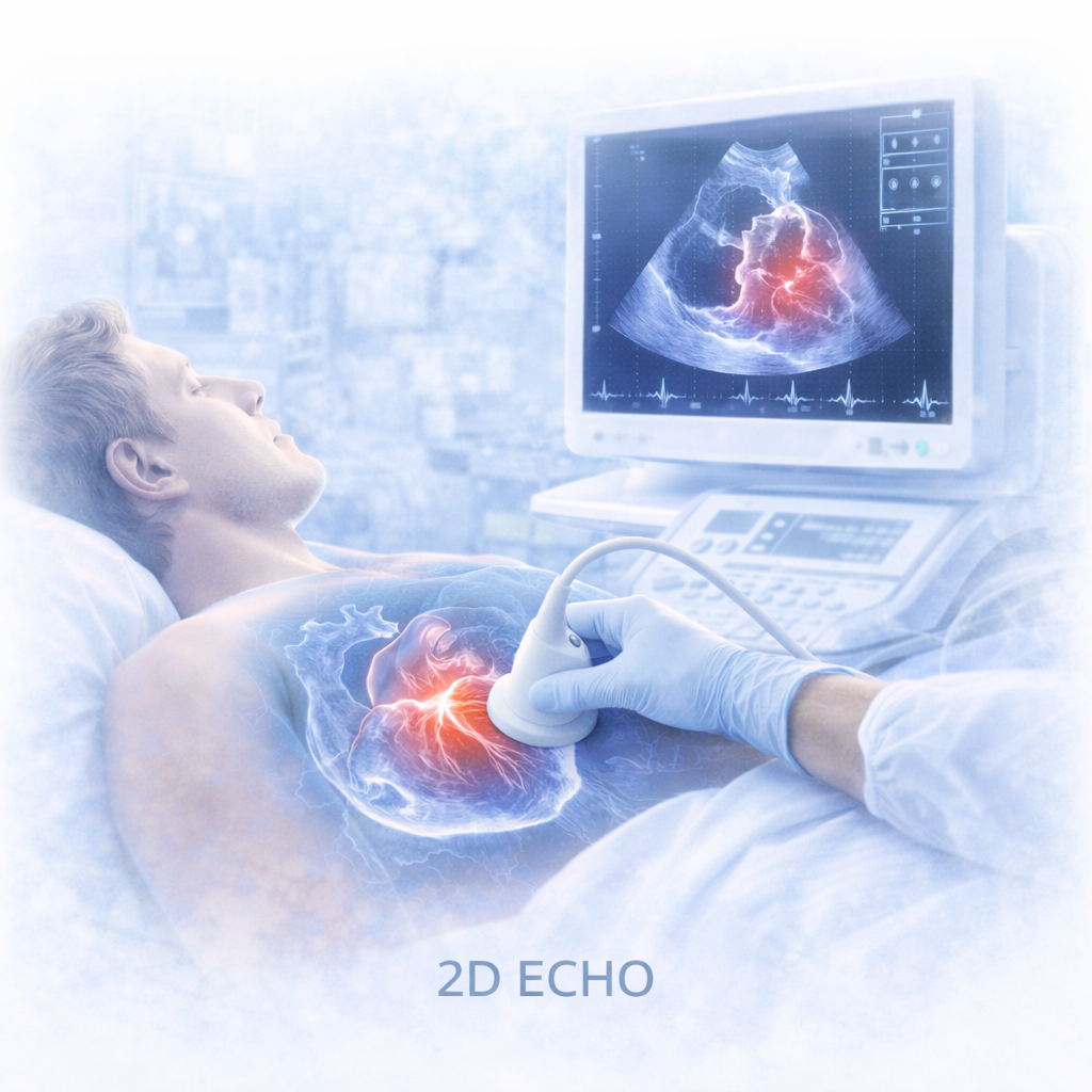 2D Echo Heart Scan