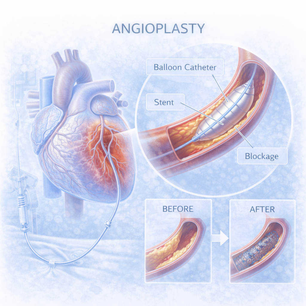 Angioplasty Treatment Procedure
