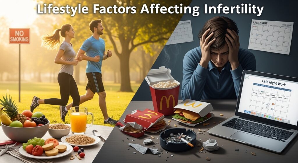 Lifestyle Factors Affecting Infertility