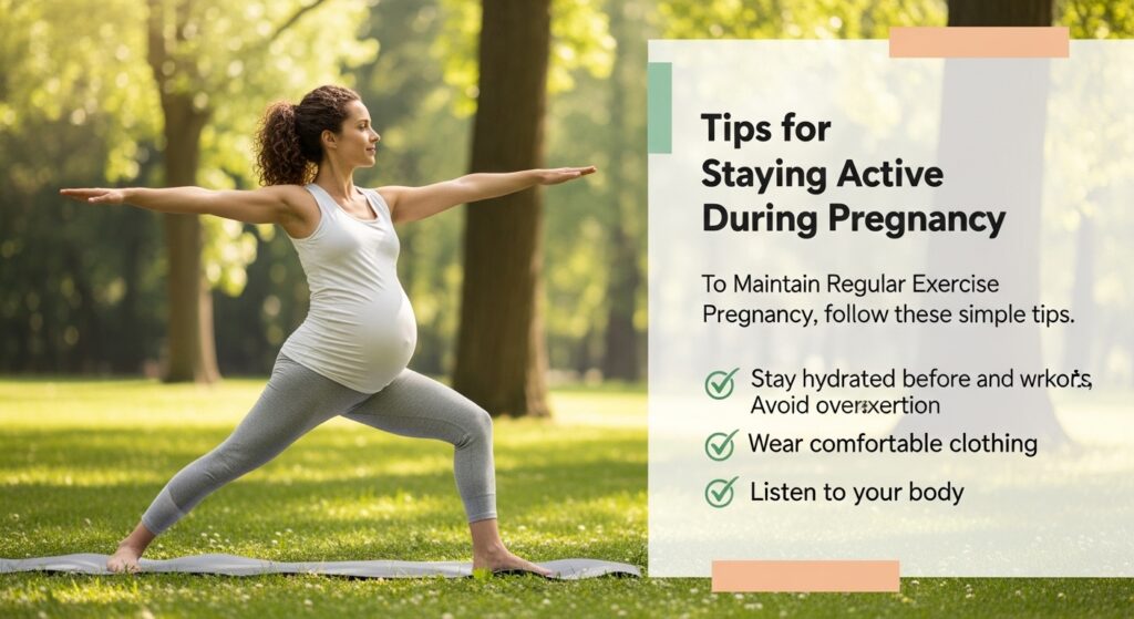 Tips for Staying Active During Pregnancy